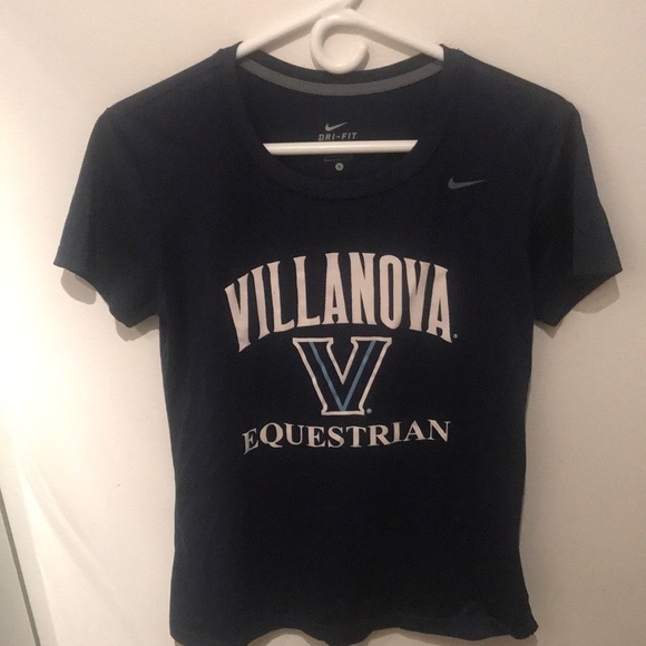 Nike Dri Fit Villanova University Equestrian Quick Dry Athletic Shirt - Picture 1 of 5